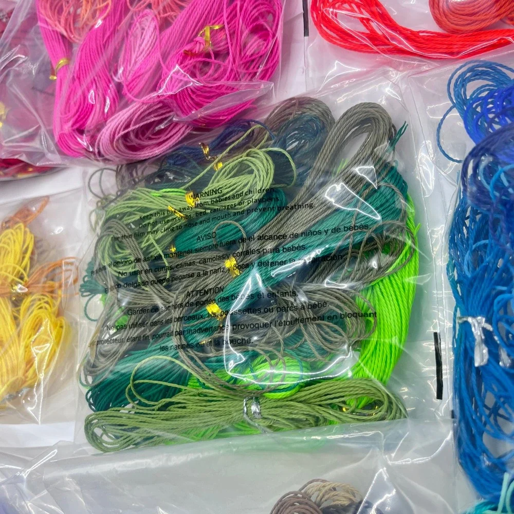 Multi-Color Waxed Thread Assortment for Leatherwork and Jewelry Making Bundle